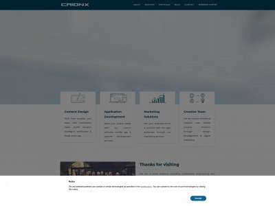 www.crionx.com snapshot