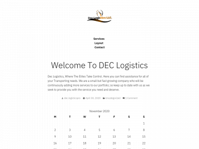 declogisticspro.com snapshot