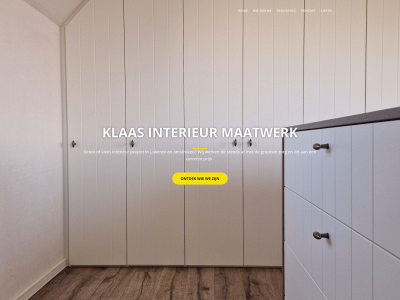 klaasinterieurmaatwerk.be snapshot