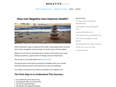 negativeionizers.org snapshot