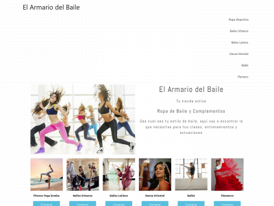 elarmariodelbaile.com snapshot