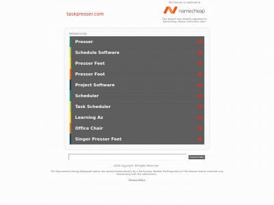 taskpresser.com snapshot