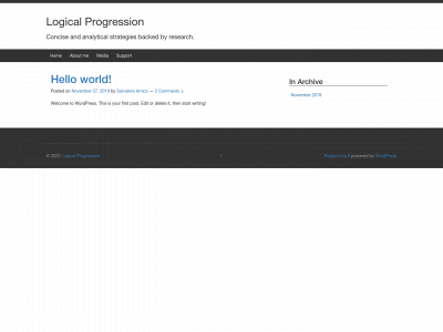 logical-progression.com snapshot
