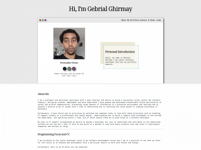 gebrial.co.uk snapshot