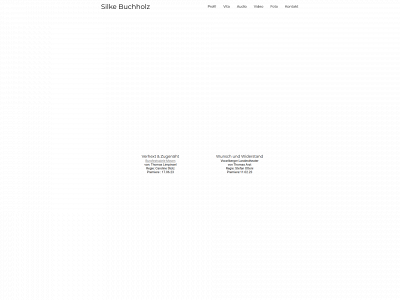silke-buchholz.de snapshot