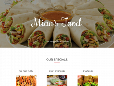 miaasfood.com snapshot