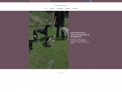 jensenpetservices.co.uk snapshot