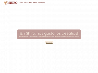 shirocompany.com snapshot