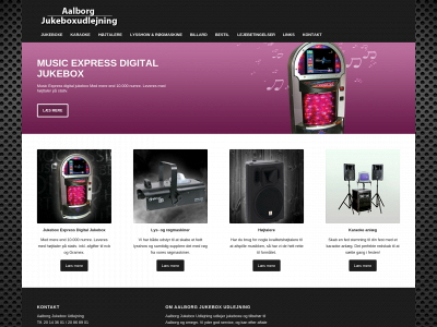 jukeboxudlejning.dk snapshot