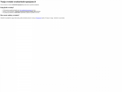 oraskuriuokvepuojame.lt snapshot