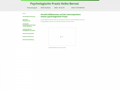 heike-bernat.de snapshot