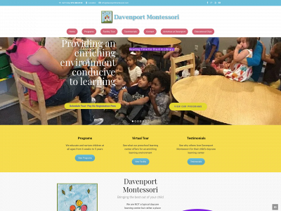davenportmontessori.com snapshot