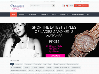 begorgeousstylesandbeauty.com snapshot