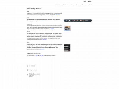 elberg-elt.dk snapshot