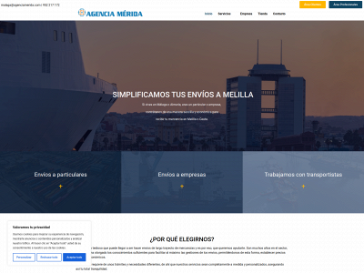 agenciamerida.es snapshot