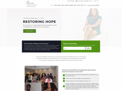 blossomlifeoutreach.com snapshot