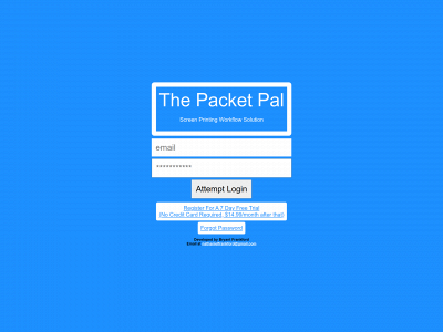 thepacketpal.com snapshot