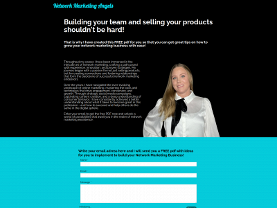 networkmarketingangels.com snapshot