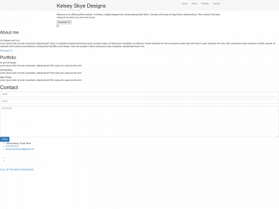 kelseyskyedesigns.co.za snapshot