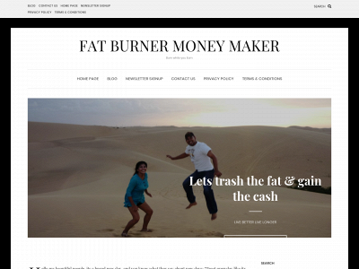 fatburnermoneymaker.com snapshot