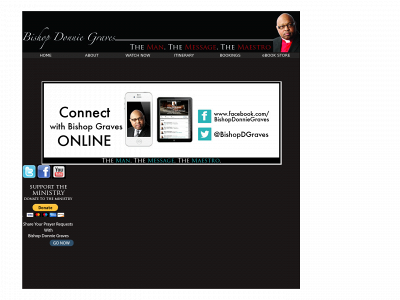 bishopdonniegraves.org snapshot