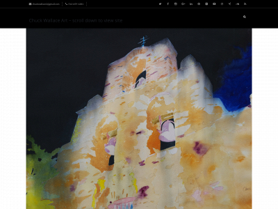 chuckwallaceart.com snapshot
