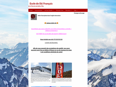 esfplanchedesbellesfilles.fr snapshot