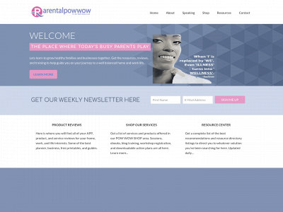 parentalpowwow.com snapshot