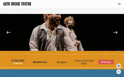 gatonegroteatro.com snapshot