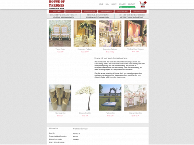 weddingdecoratorslondon.co.uk snapshot