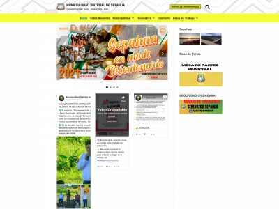 munisepahua.gob.pe snapshot