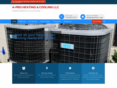 aprohvac.com snapshot