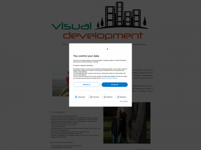 visualdevelopment.eu snapshot