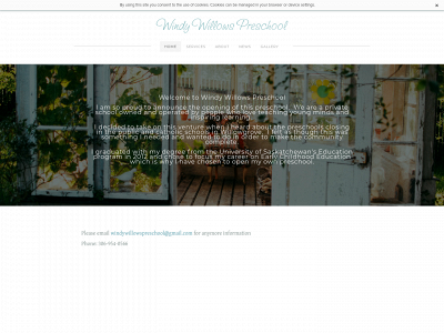 windywillowspreschool.com snapshot