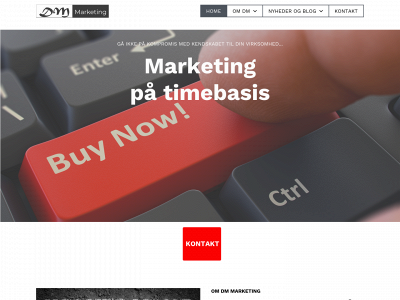 dmmarketing.dk snapshot