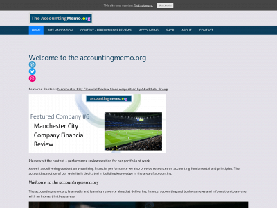 accountingmemo.org snapshot