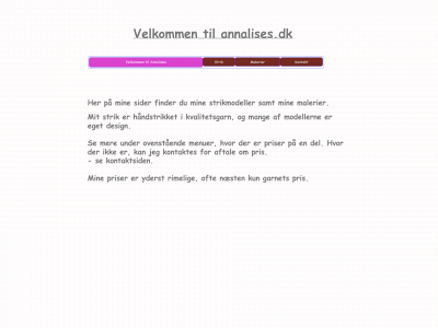 annalises.dk snapshot