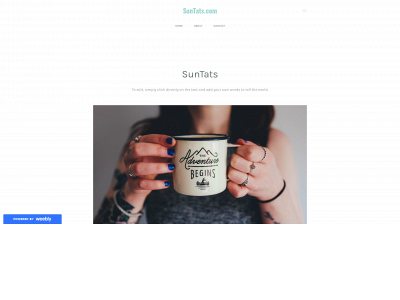 suntats.weebly.com snapshot
