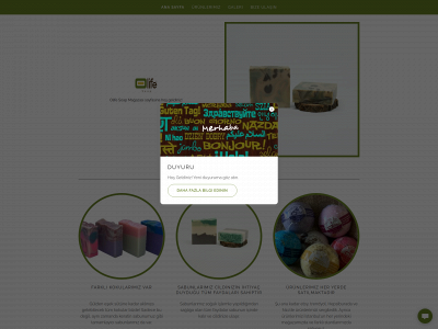 olifesoap.com snapshot