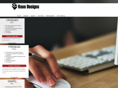 rosedesigns.no snapshot