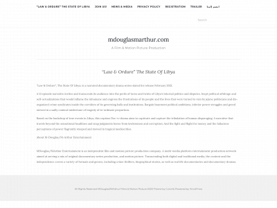 mdouglasmarthur.com snapshot
