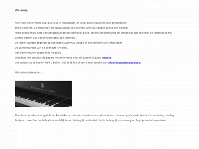 amsterdampianoles.nl snapshot