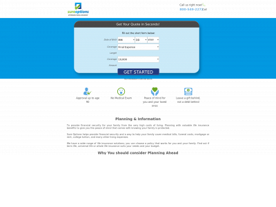 sureoptions.com snapshot