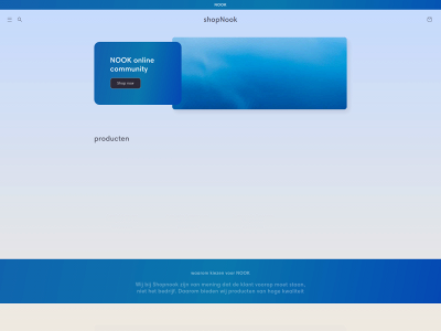 shopnook.nl snapshot