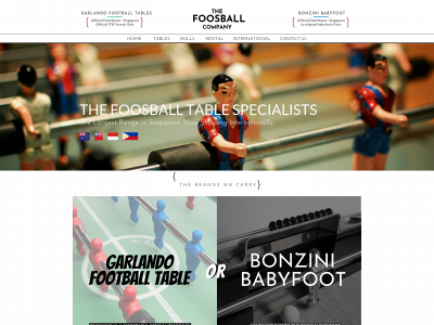 thefoosballcompany.com snapshot