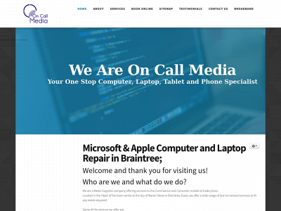 oncallmedia.co.uk snapshot