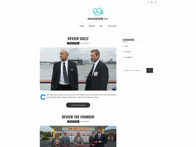 movietalk.be snapshot