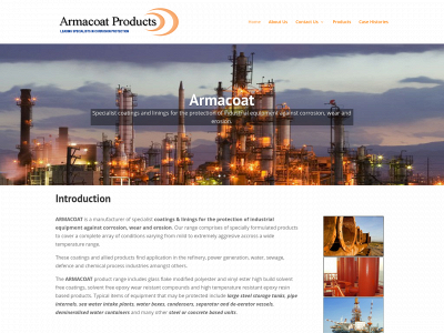 armacoatproducts.co.uk snapshot