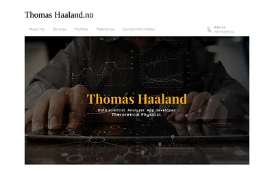 thomashaaland.no snapshot