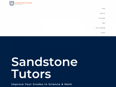 sandstonetutors.com snapshot